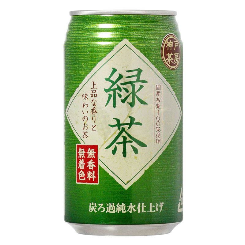神戸茶房 緑茶 340g 24本セット | Tasty World!