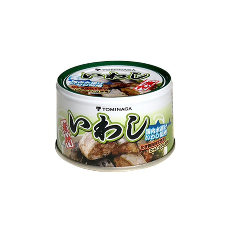 トミナガ いわし煮付 缶詰 140g | Tasty World!