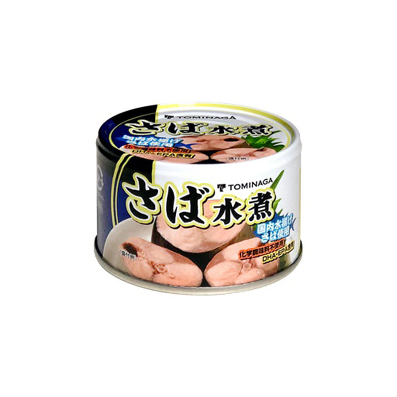 Tasty　缶詰　150g　さば水煮　トミナガ　World!