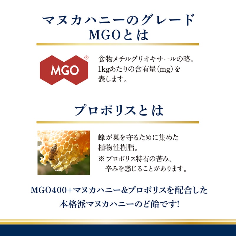 マヌカハニーキャンディー (プロポリス)