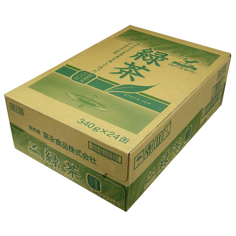 神戸居留地 緑茶 340g 24缶セット