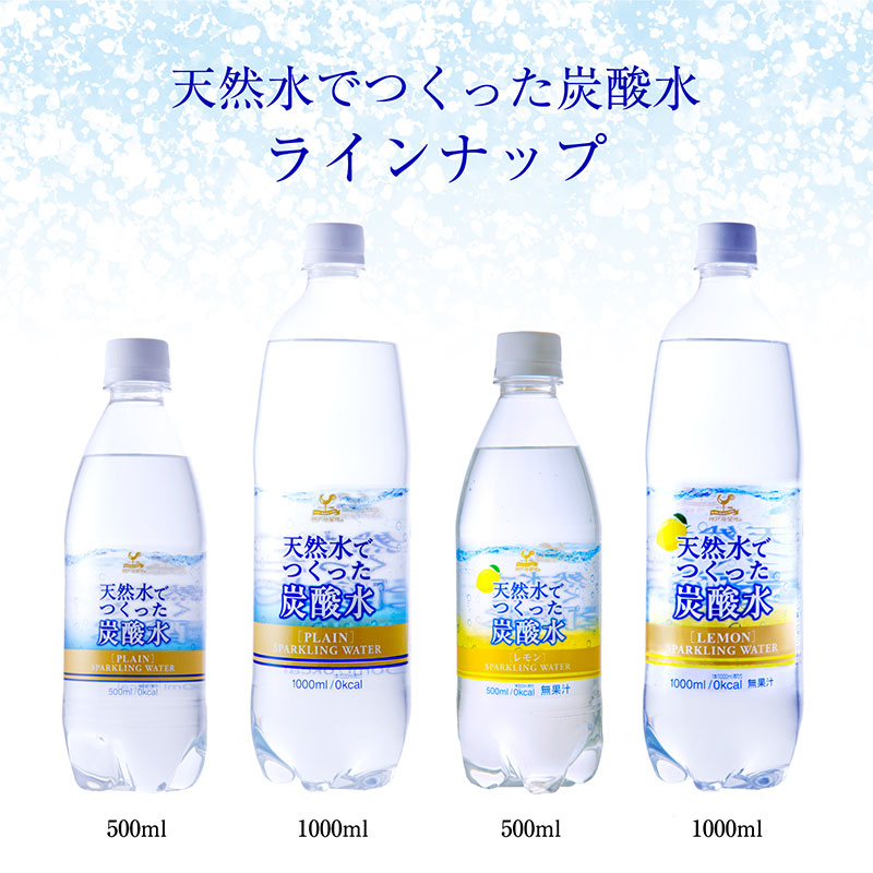 Tasty World! |神戸居留地 炭酸水 500ml 24本セット