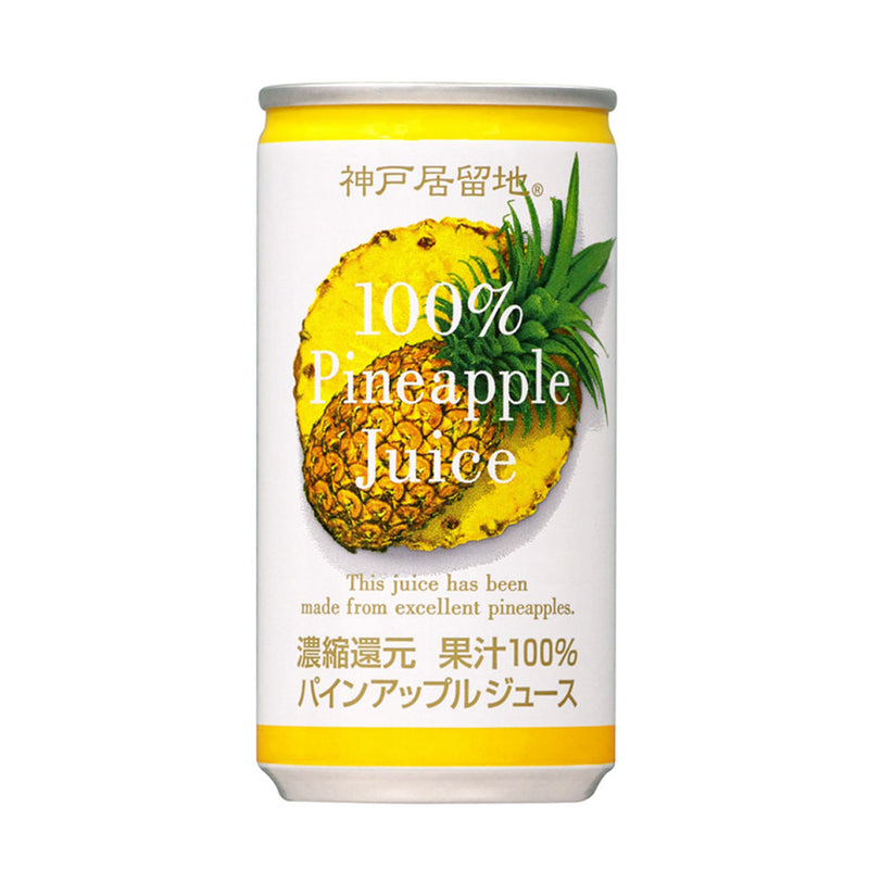 Tasty World! |神戸居留地 パインアップル100% 185g 30缶セット