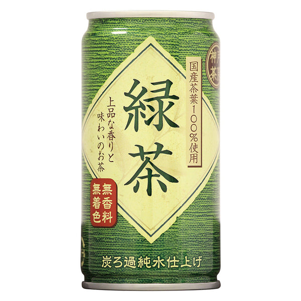 神戸茶房 緑茶 缶 185g [ 国産茶葉100% 無香料 無着色 ] | Tasty World!