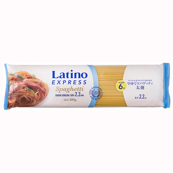 ラティーノ エクスプレス 早ゆで太麺スパゲッティ 300g